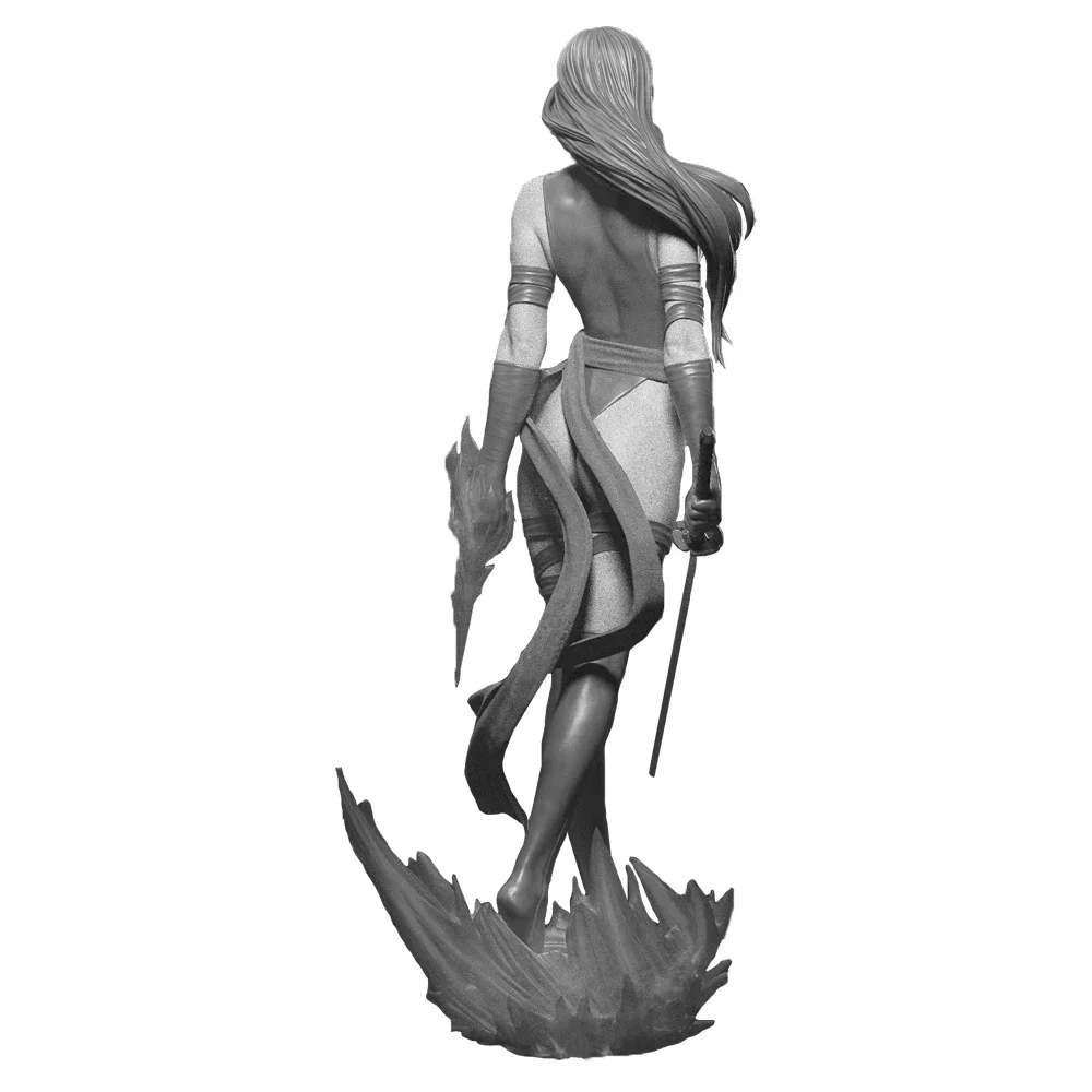 JiaLingBao 1:24 Miniature Resin Plastic Model Kit Unpainted Resin Model Kit Toy A116