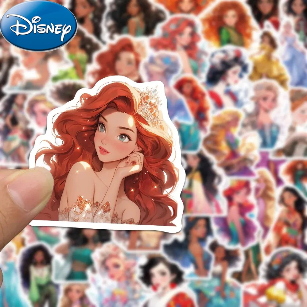 10/30/50 Stuks Mooie Disney Ontsnappen Prinses Stickers Schattige Cartoon Anime Meisjes Sticker Speelgoed Telefoon Notebook Waterfles Stickers