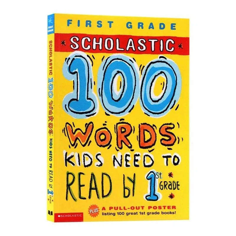 Imagem -02 - Livro de Exercícios de Inglês Vocabulário 100 Palavras Necessidade de Ler Original Escola Primária Inglês Americano Grau 13