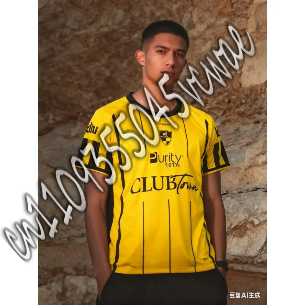 

Wadi Degla 25-26 футбольные майки для дома и на выезде, спортивная футболка с короткими рукавами и 3D принтом, такая же для взрослых и детей