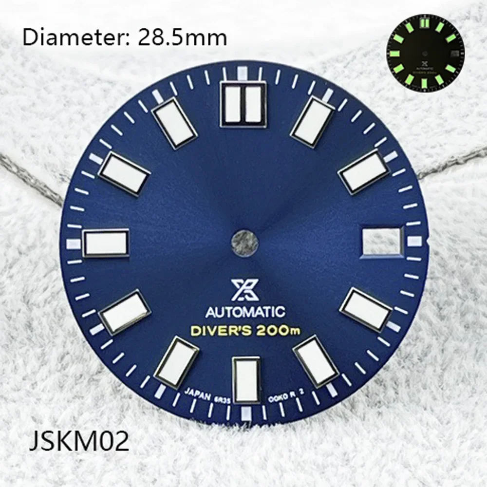 28.5mm spb143 NH35 sterile custom dial no logo dial watch accessories