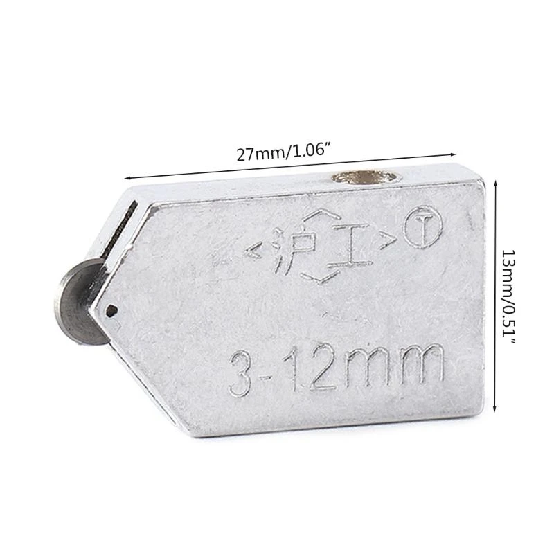 E06b 1 Set Glass Rutch Tool -инструмент карбид -колесный локник Металлический нож для головы заменить