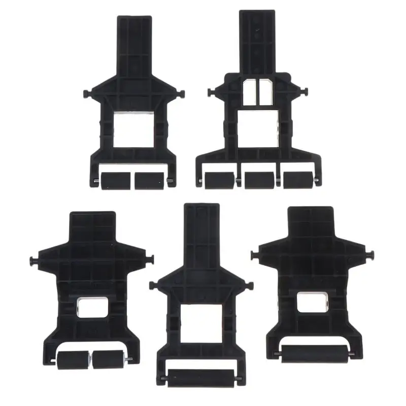 Pinch Roller Plastic Bracket With Rubber Roller For Eco- Printer Rubber Pinch Roller Assy For Inkjet Printer Pinch Roller