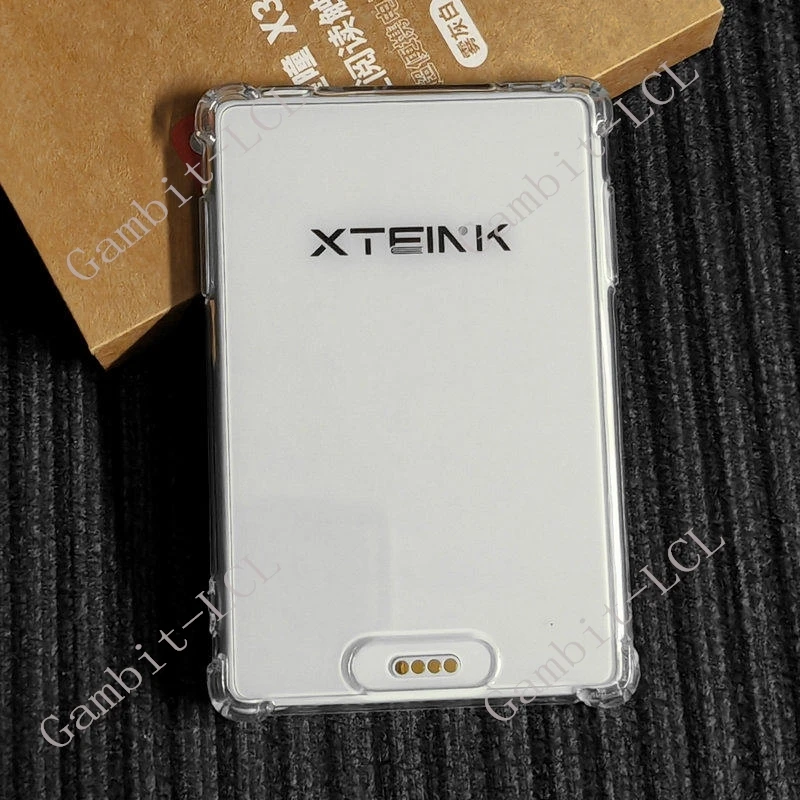Anti-Fall-Hülle für XTEINK X3 E-Book XteinkX3 Original Schutzhülle für die Rückseite, weiches TPU, stoßfeste Rückseite, transparente Hülle auf Xteink X4 – Detail 1