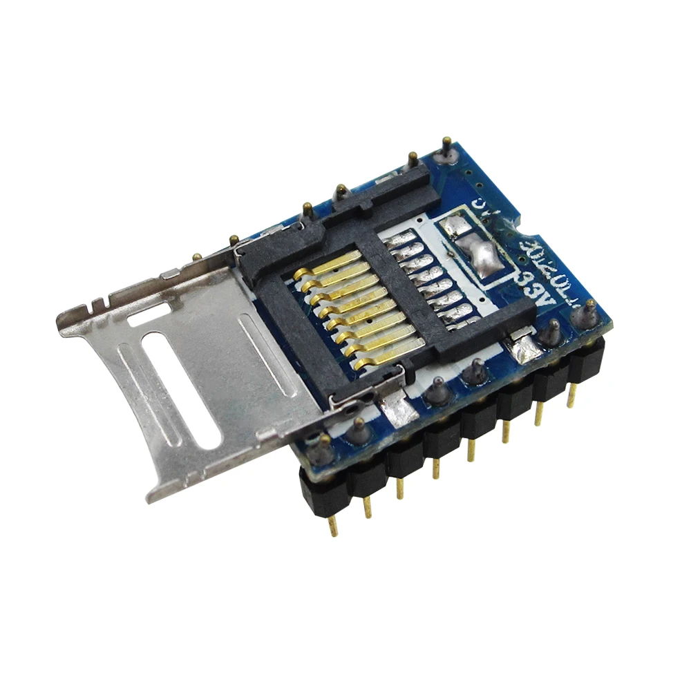 1 шт. WTV020 WTV020-SD WTV020SD-20SS мини-SD-карта MP3 звуковой модуль для PIC WTV020-SD-16P