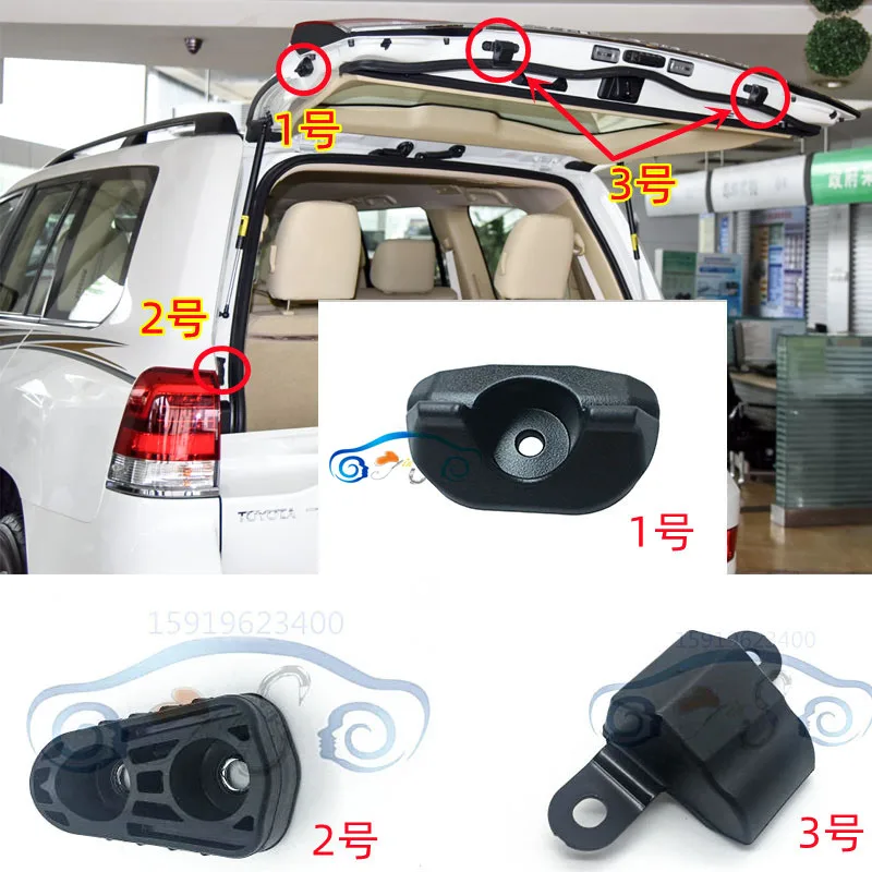 

1pcs For Toyota Land Cruiser LC200 Rear Tailgate Buffer Rubber Pad Tailgate Buffer Rubber Fixed Block