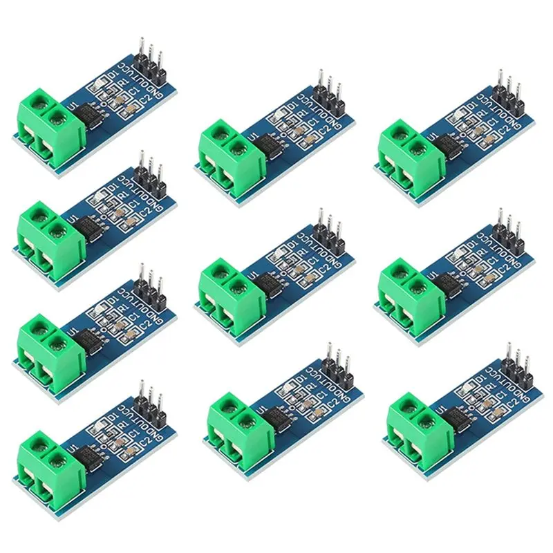 ABJF-10Pcs ACS712 20A Hall Current Sensor Module ACS712 Model Hall Current Sensor