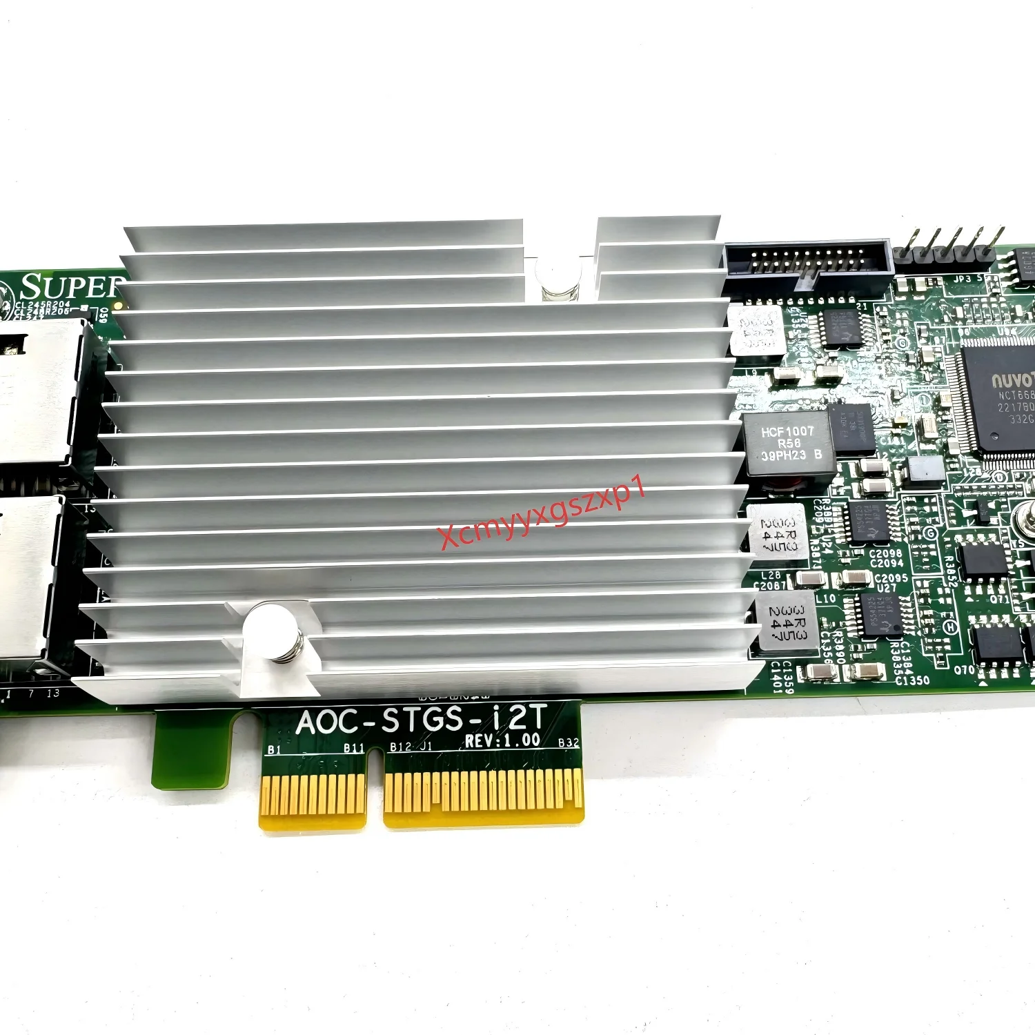 1pcs SuperMicro AOC-STGS-i2T Dual Port 10Gbase-T PCI-E 3.0 Intel X550-T2 Network Card