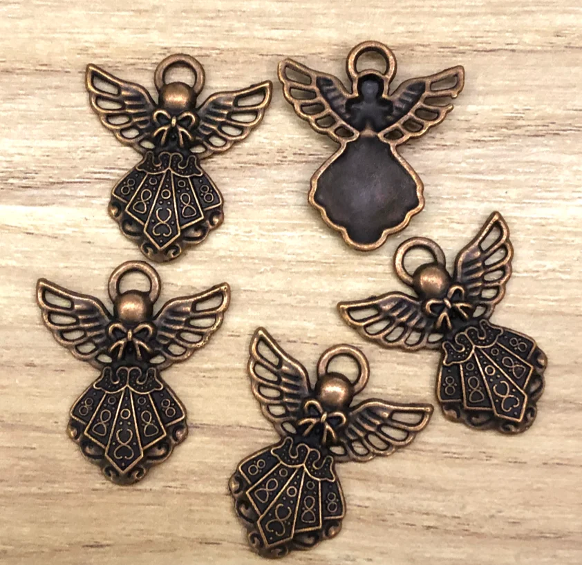 

15pcs 26*23mm Alloy metal Vintage pendants for DIY findings HWL2516