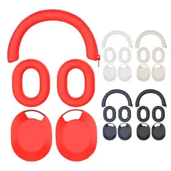 Funda protectora de silicona para auriculares Sony WH-1000XM5, funda protectora para auriculares XM5
