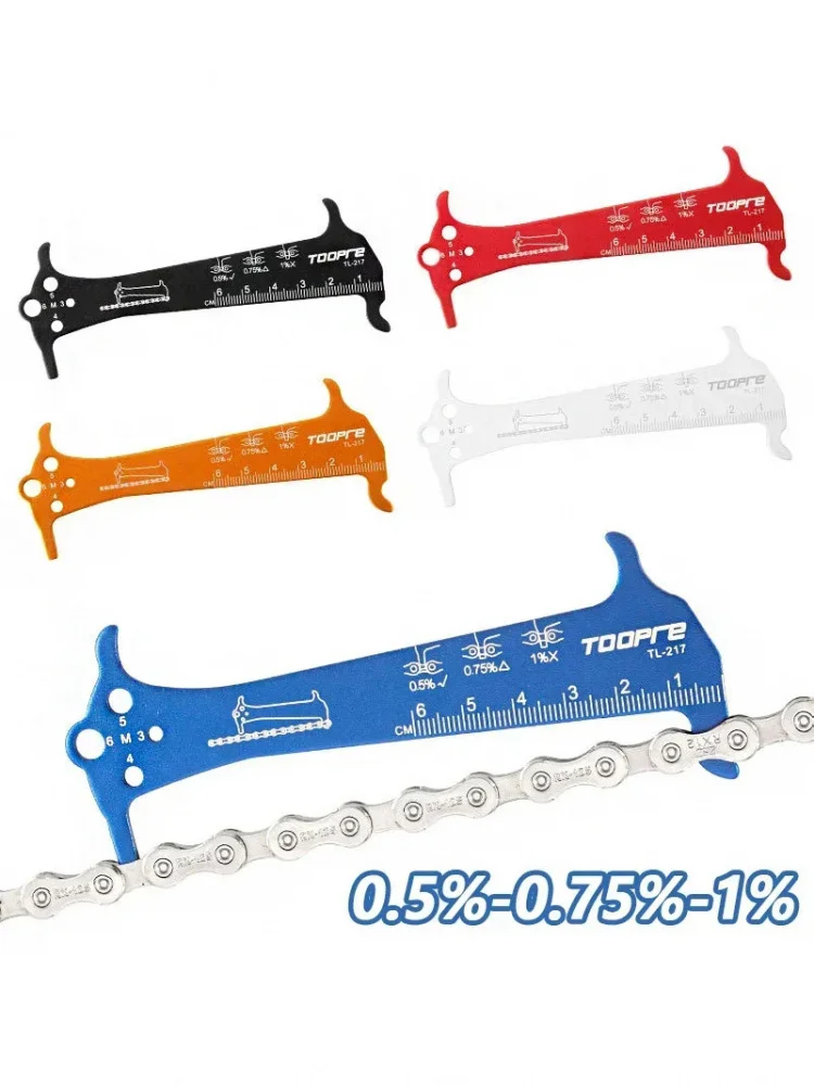 AliExpress NONE Bicycles Chain Wear Indicators Checker Cycling Chain Gauge Measurement Ruler Road Bike Chain Repair Tool Enduring