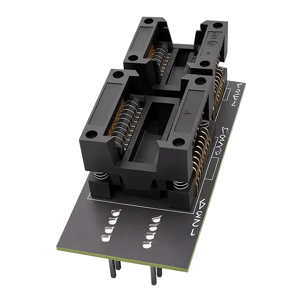 4-in-1 Socket Supporting For SOP8 WSON8 QFN8 for BIOS Chip Programming Firmware Read Write and Motherboard Diagnostic Use