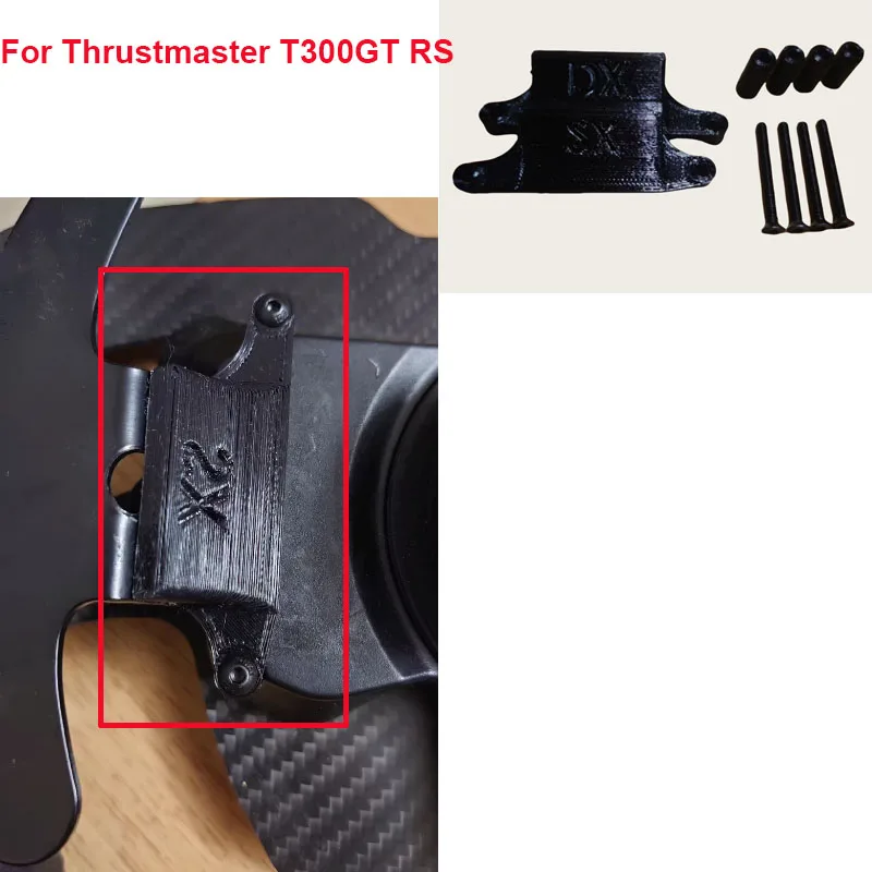 Simulierte Racing Magnetische Schaltwippen Modifizierte Paddle Lenkrad Gaming Zubehör Für Thrustmaster T300GT RS