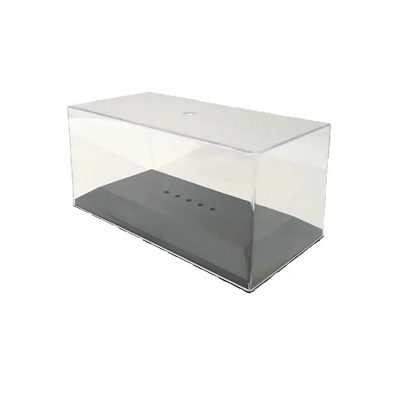 

1/43 Model Car Acrylic Case Display Box Transparent Dustproof IXO Plastic Clear Stand Gifts 15cm