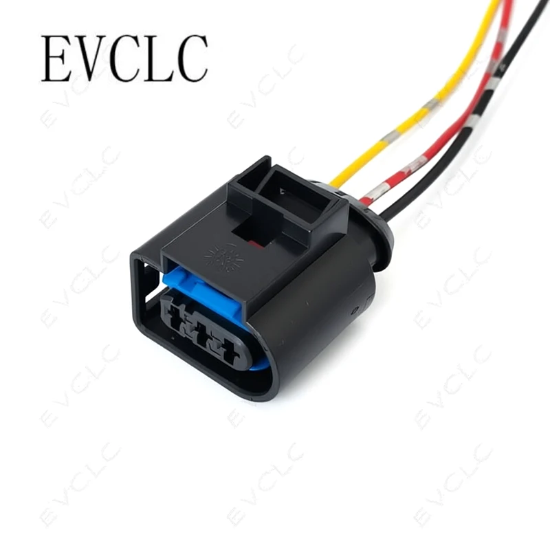 1 Set Waterproof Wiring Harness Connector 4D0971993A for VW Audi High Pressure Sensor (Male & Female) Plug
