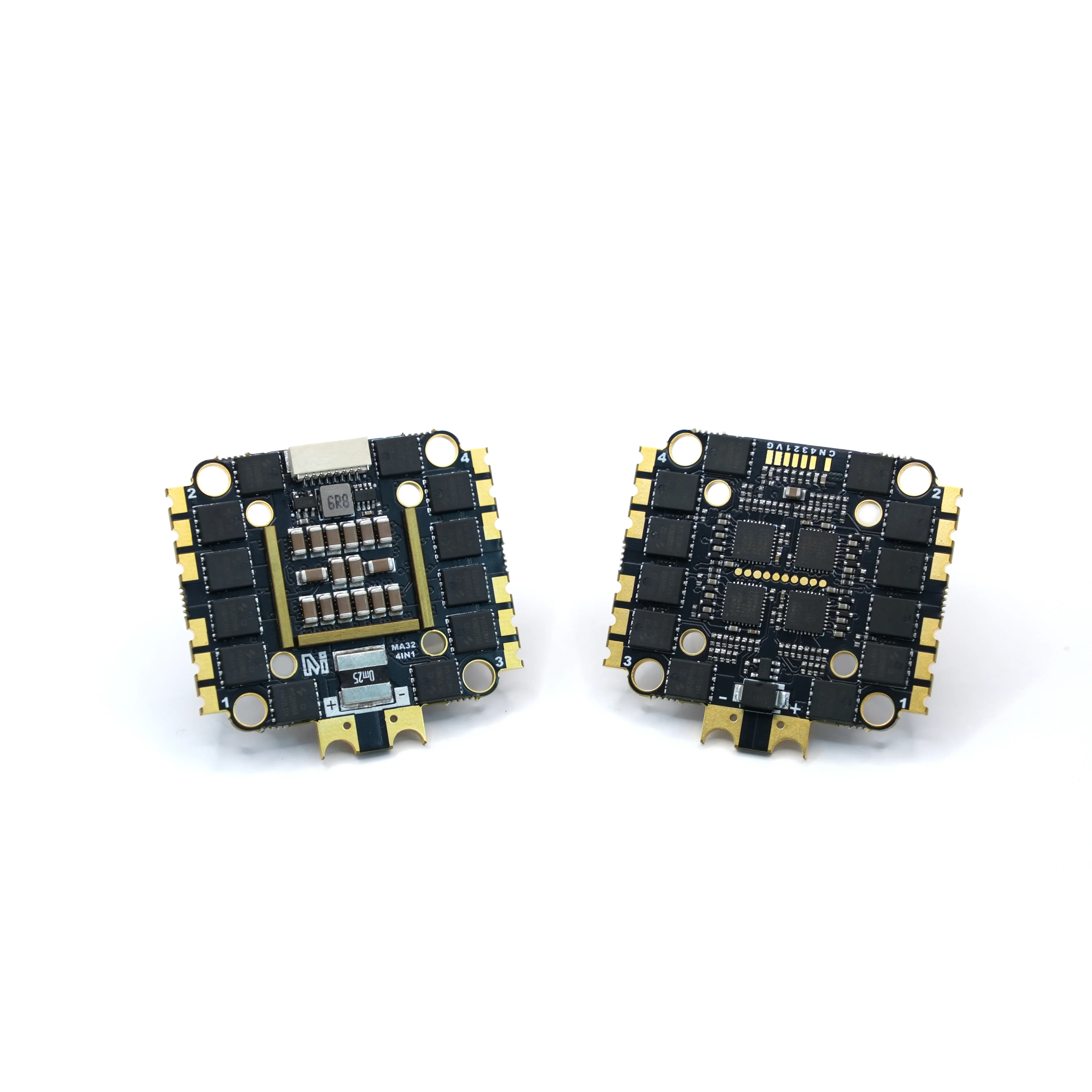 MicroAir 4IN1 55A ESC AM32 firmware supports Bi-Directional DShot For 3.5-10 inch FPV Quadcopter ESC Accessories