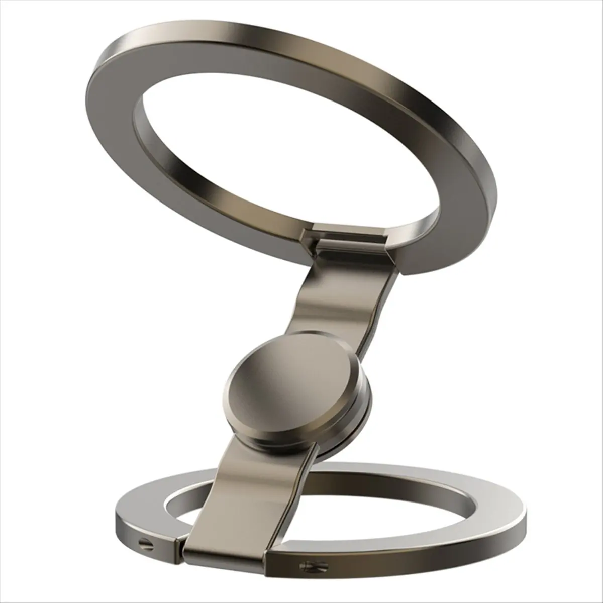 B21B Portable Magnetic Phone Stand with Fingertip Gyroscope Stress Relieving Toy Desk Accessory for Home and Travel A