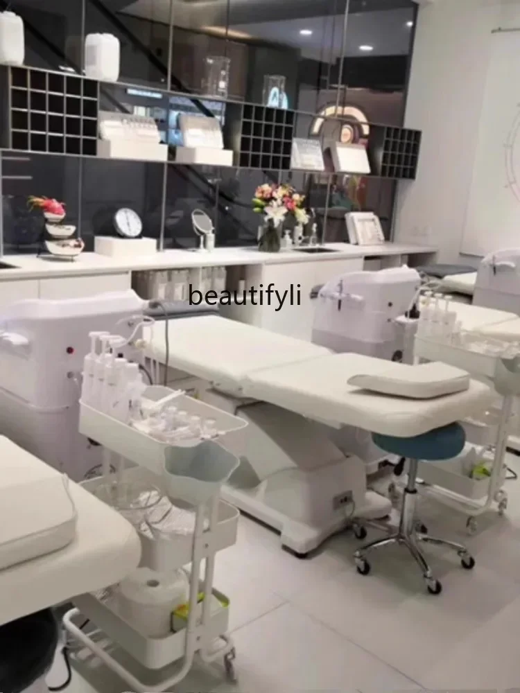 Electric Lift Beauty Care Bed Medical Beauty Tattoo Micro Tattoo Embroidery Beauty Salon Medical Massage Massage Bed