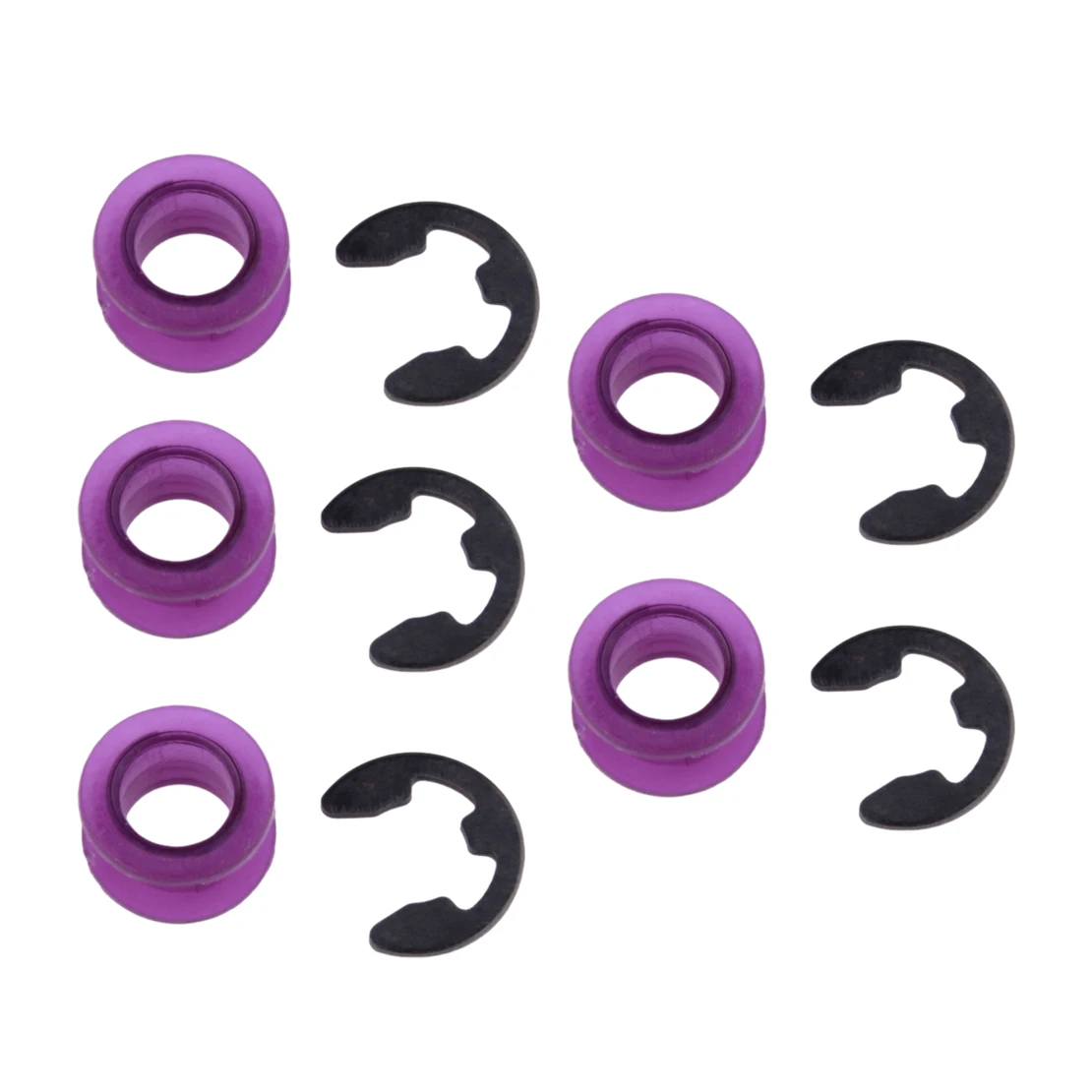 

5 Sets Transmission Shifter Cable Repair Bushings with Washers 33820-02370B Fit for Hyundai Elantra Toyota Matrix Corolla