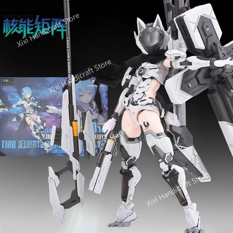 NUKE MATRIX Original MODEL KIT Arctic White Fox & Vivian•Hayes & Summer Shine Anime Assembly Model Toys  Model Gifts for Boys