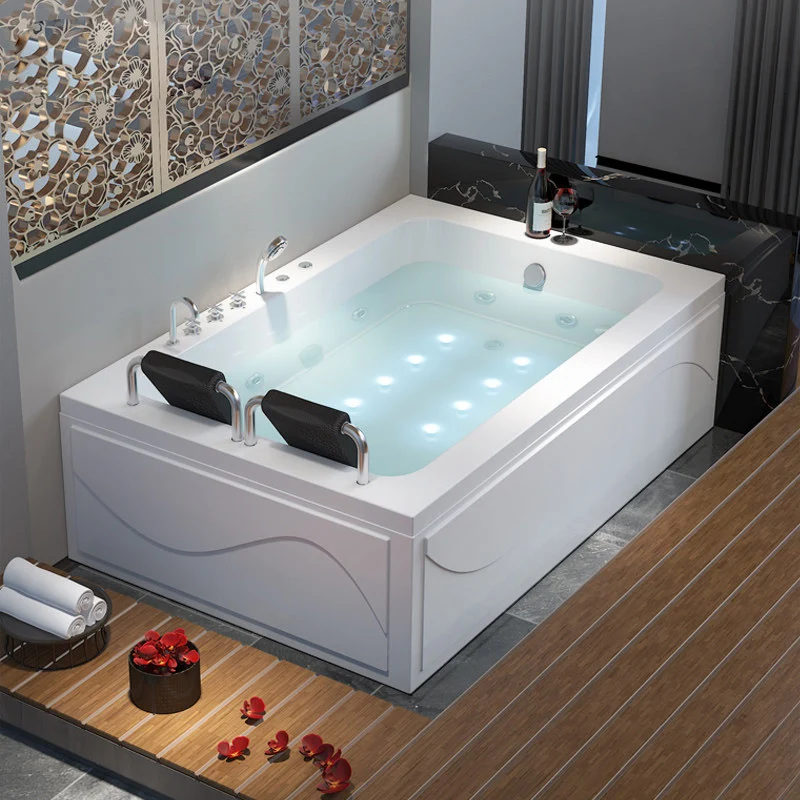 Jakozy for 2 Person whirlpool Bathtub Jakuzzy Spin Spa Bath Tube Indoor Bathtub whirlpool Yacuzzi Jacossi Function
