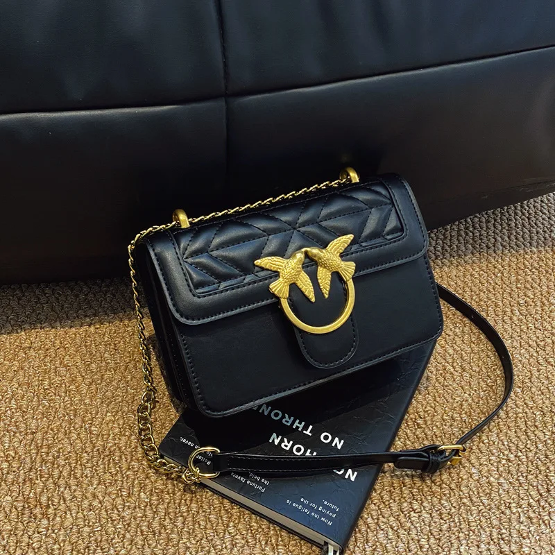 

2026 New Trendy Versatile Women's Crossbody Bag, Premium Small Square Chain Shoulder Bag, Fashionable & Durable