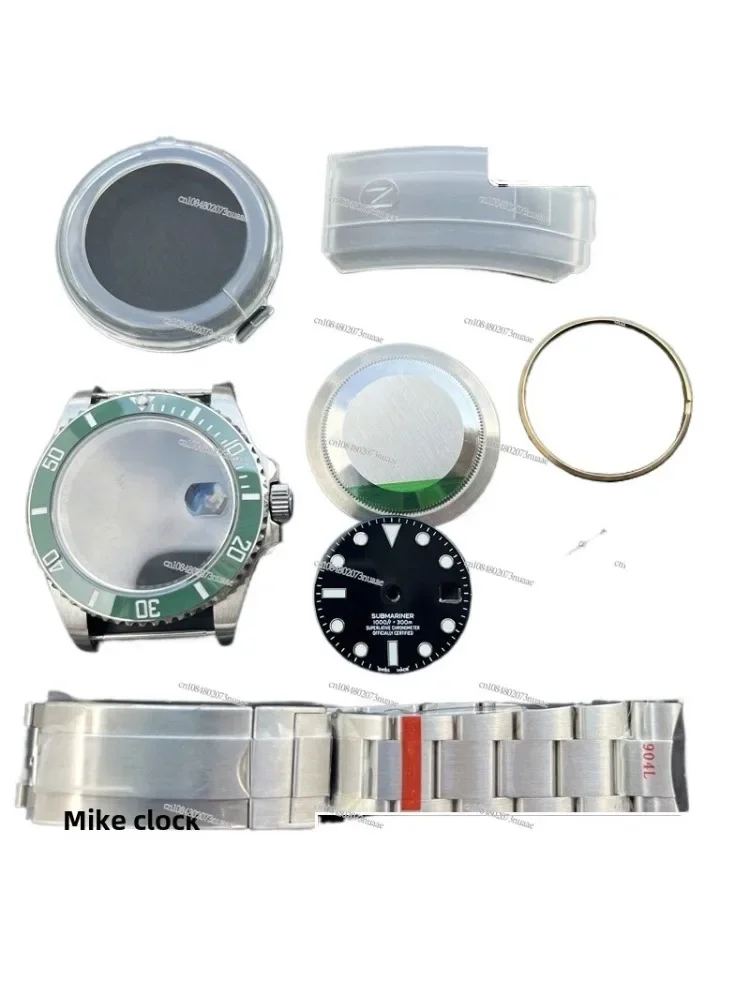 Assemble watch accessories case eta2824 2836 3235 movement 904 steel case cover