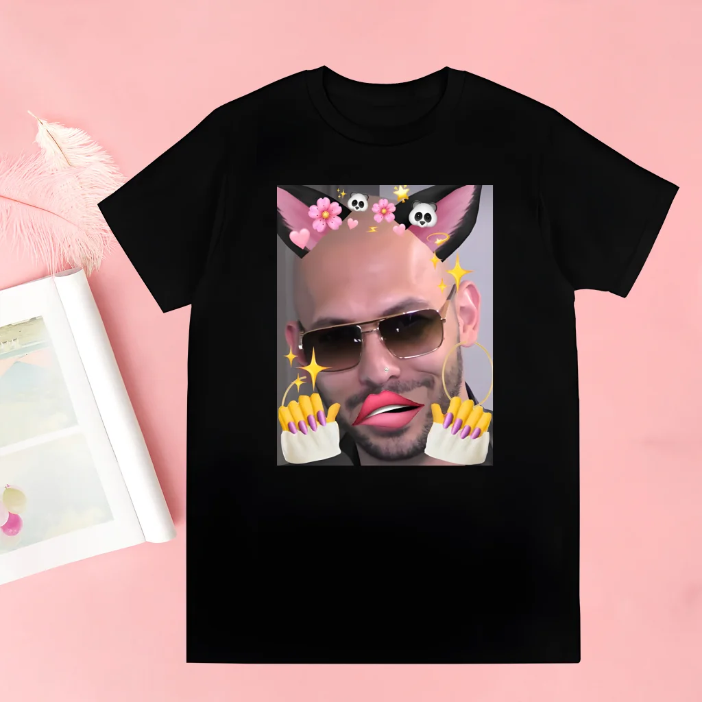 Andrew Tate Print Men's Brand New Fashion Hip Hop T Shirt Men Women Harajuku T-Shirts Print Tees Tops
