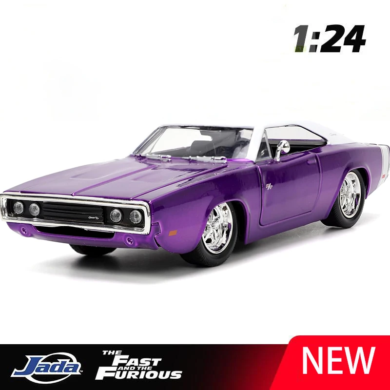 

JADA 1:24 DODGE CHARGER R/T 1970 Alloy Car Diecasts & Toy Vehicles Car Model Miniature Scale Model Car For Children