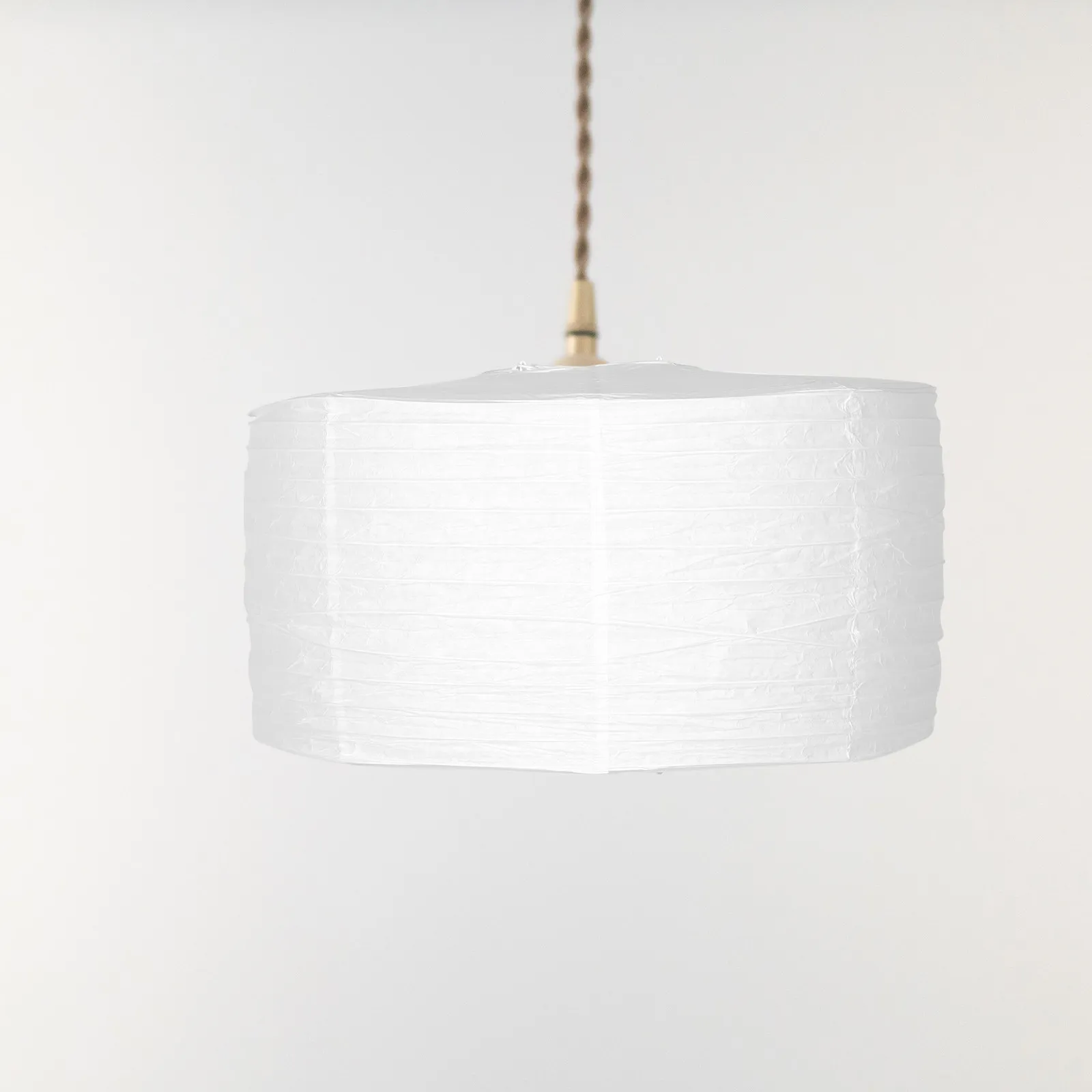 

Бумажный абажур в форме барабана для потолочного светильника с цоколем E27, современный декоративный светильник для гостиной, спальни, кабинета, в китайском стиле, новинка