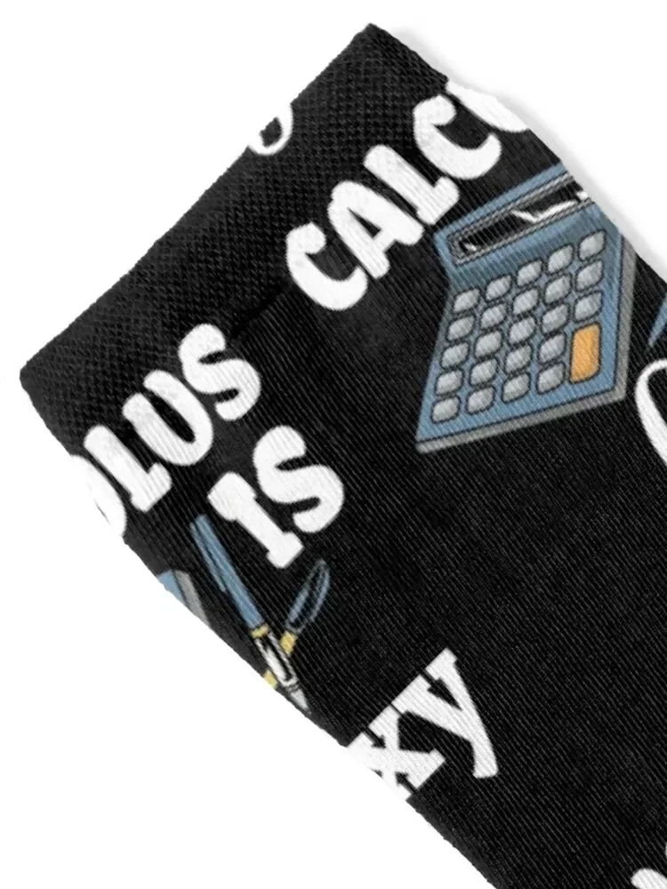 Funnny Math Nerd Gift - Calculus Is Sexy Socks crazy luxe halloween Stockings compression Socks For Man Women's