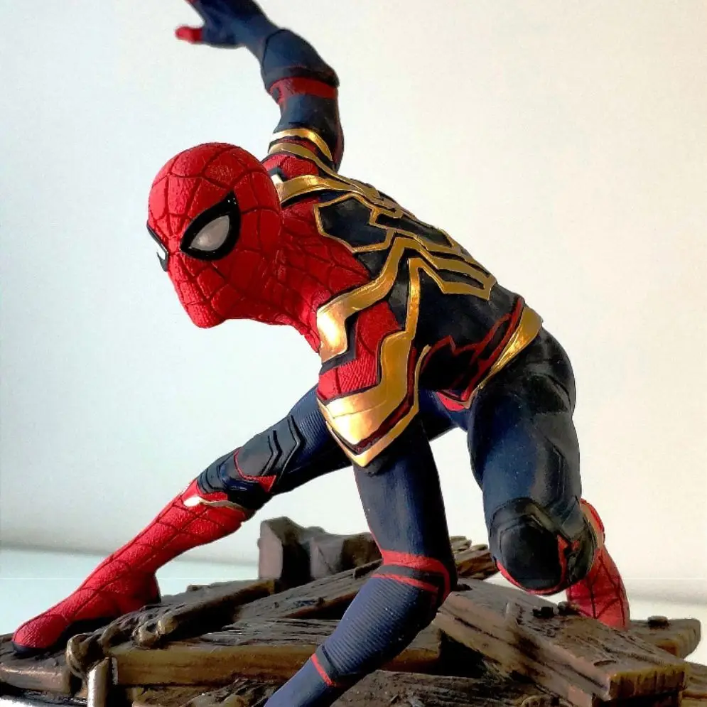 Marvel Spider-Man: No Way Home Peter Parker Spider-Man Actionfigur Gk Series Statue Sammeln Sie Ornament Jungen Spielzeug Geburtstagsgeschenk
