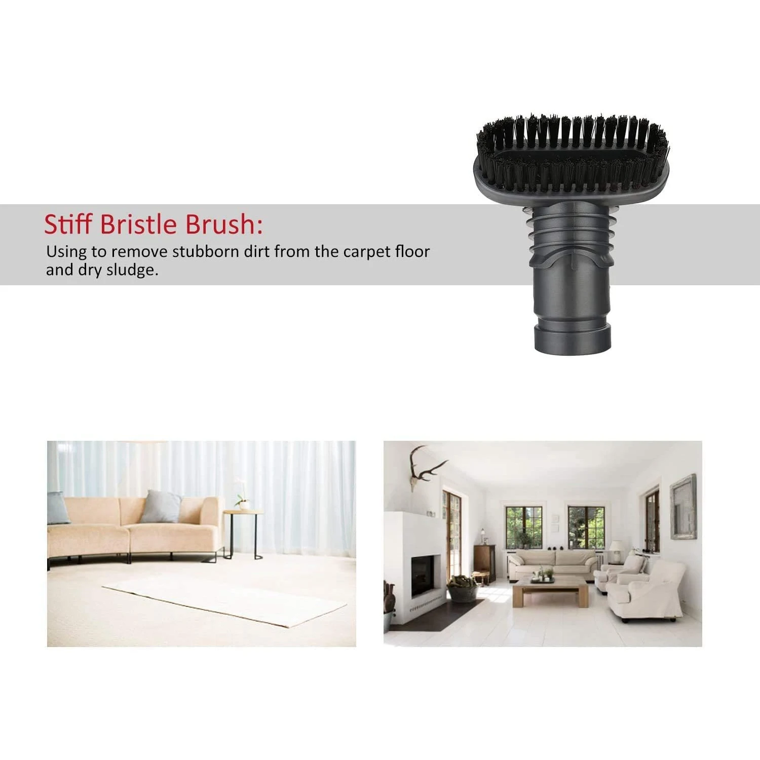 A39M 4 Pak Kit Alat Tambahan Pengganti untuk Dyson V6 DC35 DC44 DC58 Lampiran Sikat Alat Pembersih Rumah