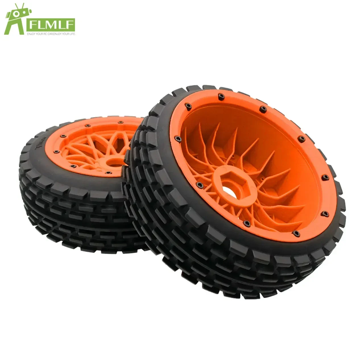 Gruppo pneumatico anteriore o posteriore o mozzo ruota in nylon o anello Beadlock per 1/5 HPI ROFUN BAHA ROVAN KM BAJA 5B Rc Car Toys Giochi Parti