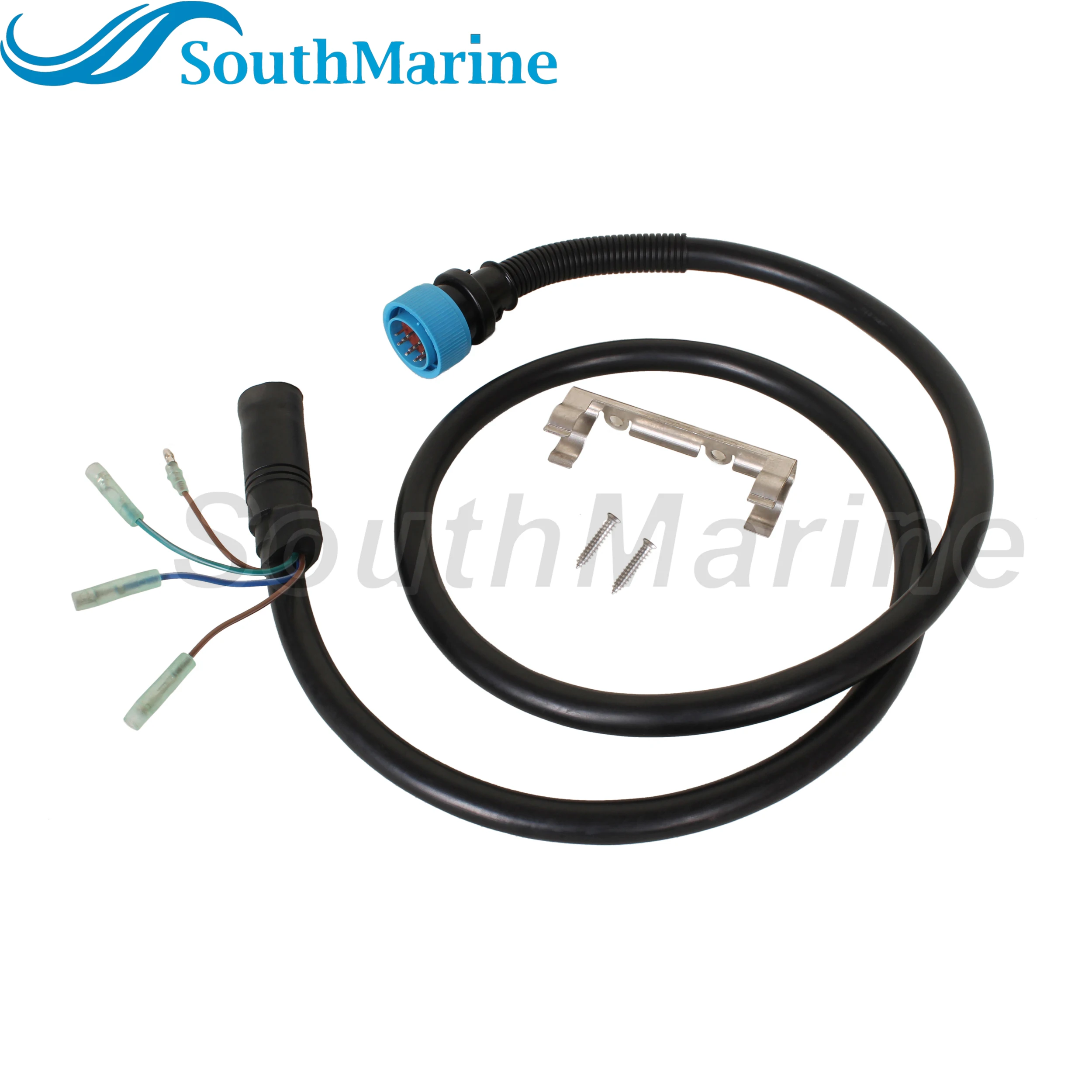 Boat Motor 84-896542T05 Ignition Wire Adapter Harness Assembly for Mercury Outboard Control Box, 8 Pins To 14 Pins, 5ft /1.52m