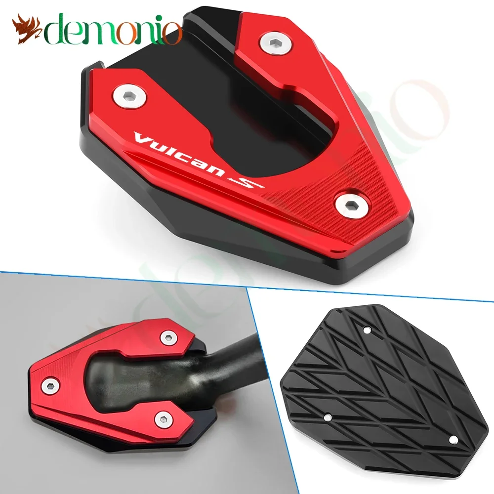

Motorcycle CNC Aluminum For Vulcan S 650 VN650 EN650 Vulcan Cafe Foot Extension Kickstand Support Pad Accessories