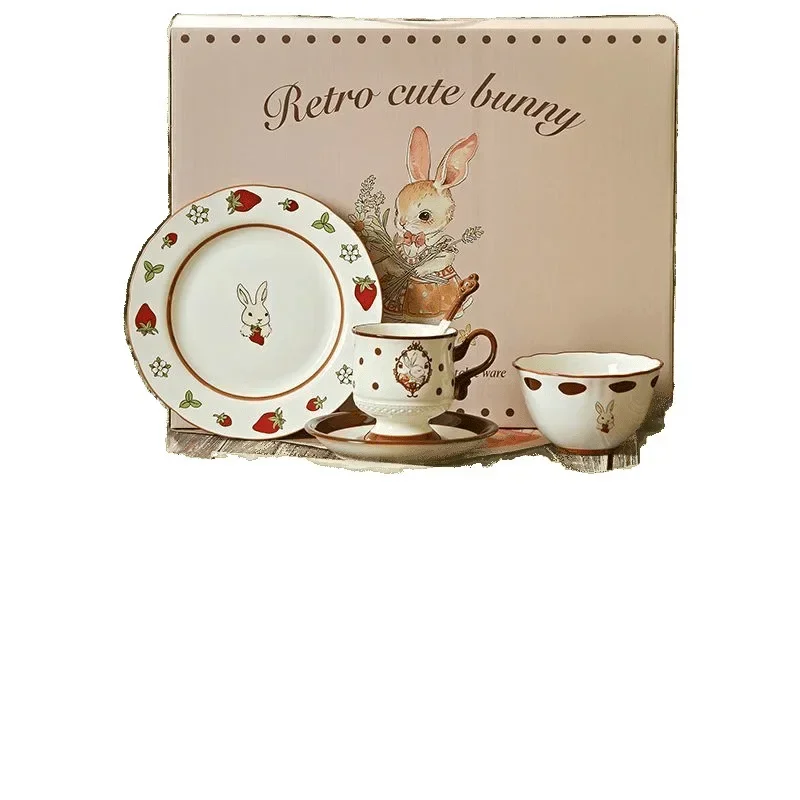 Geburtstagsgeschenk einer Freundin, Souvenir für Mädchen, Geschirrset, Geschirr-Geschenkbox, Einweihungsfeier, neues Zuhause, Hochzeitsverlobung, Neukom