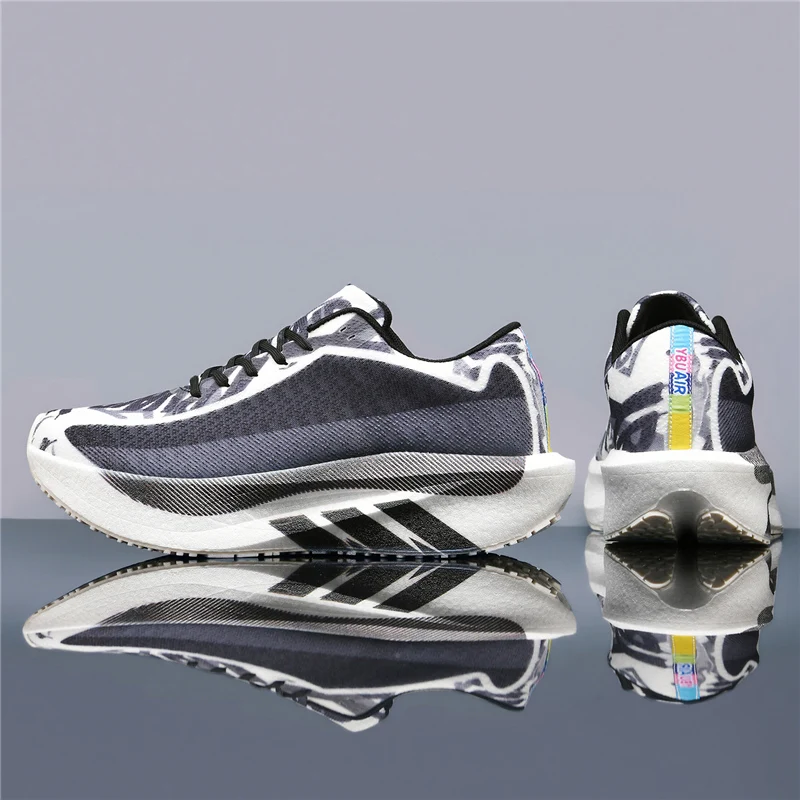 

Breathable Mesh Men Sport Shoes Lightweight Flexible Structure Comfort Insole Daily Jogging Casual Outdoor Walking Sneakers