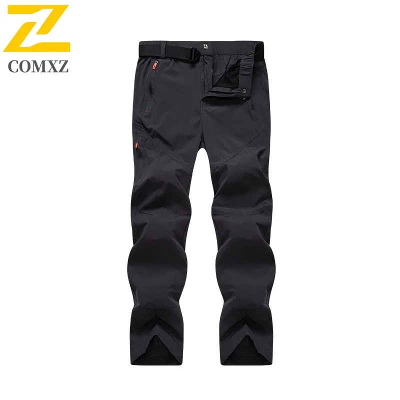 

EIAO Men Quick-Dry climbing Hiking Pants Spring-Summer Waterproof Windproof Stretch Travel Camping Fishing Lightweight Tactical
