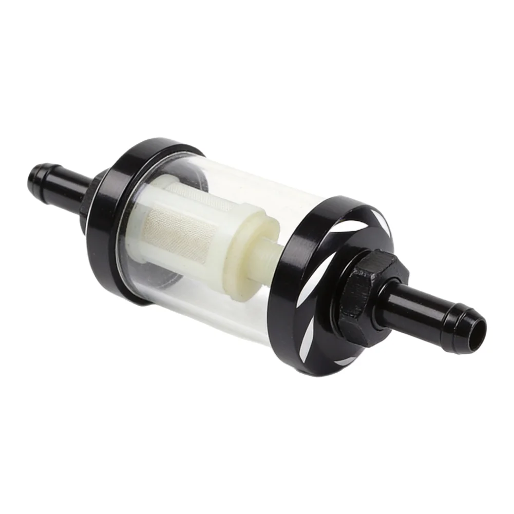 Aluminum Alloy Fuel Filter for ATV and Dirt For Motorcycles User Friendly Design with Glass Shell for Clean Monitoring