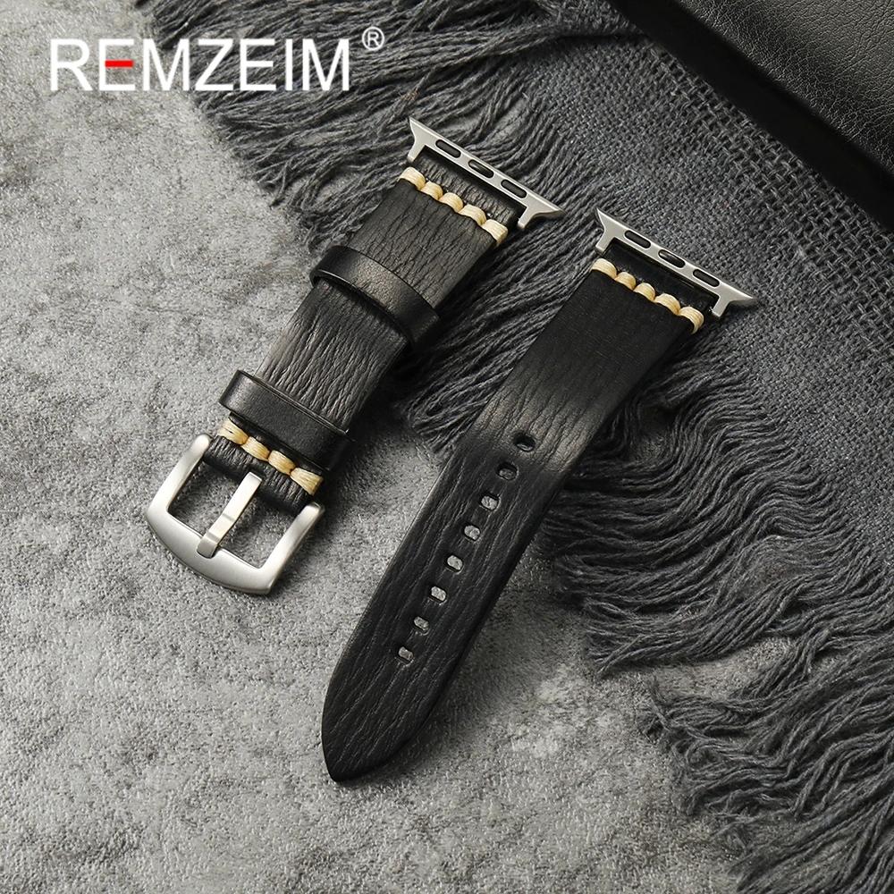 レトロ本革時計ストラップ Apple Watch 10 9 8 7 6 5 4 3 Ultra SE 2 時計バンド iWatch 49/46/45/44/42 ミリメートル 41/40/38 ミリメートル