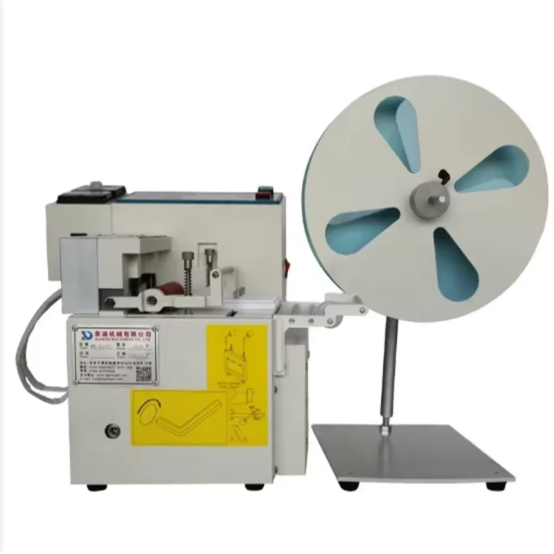XD-138B Automatic Tape Cutting Machine Cropping for Belts Straps Braids Mesh Tubes Elastic Belts
