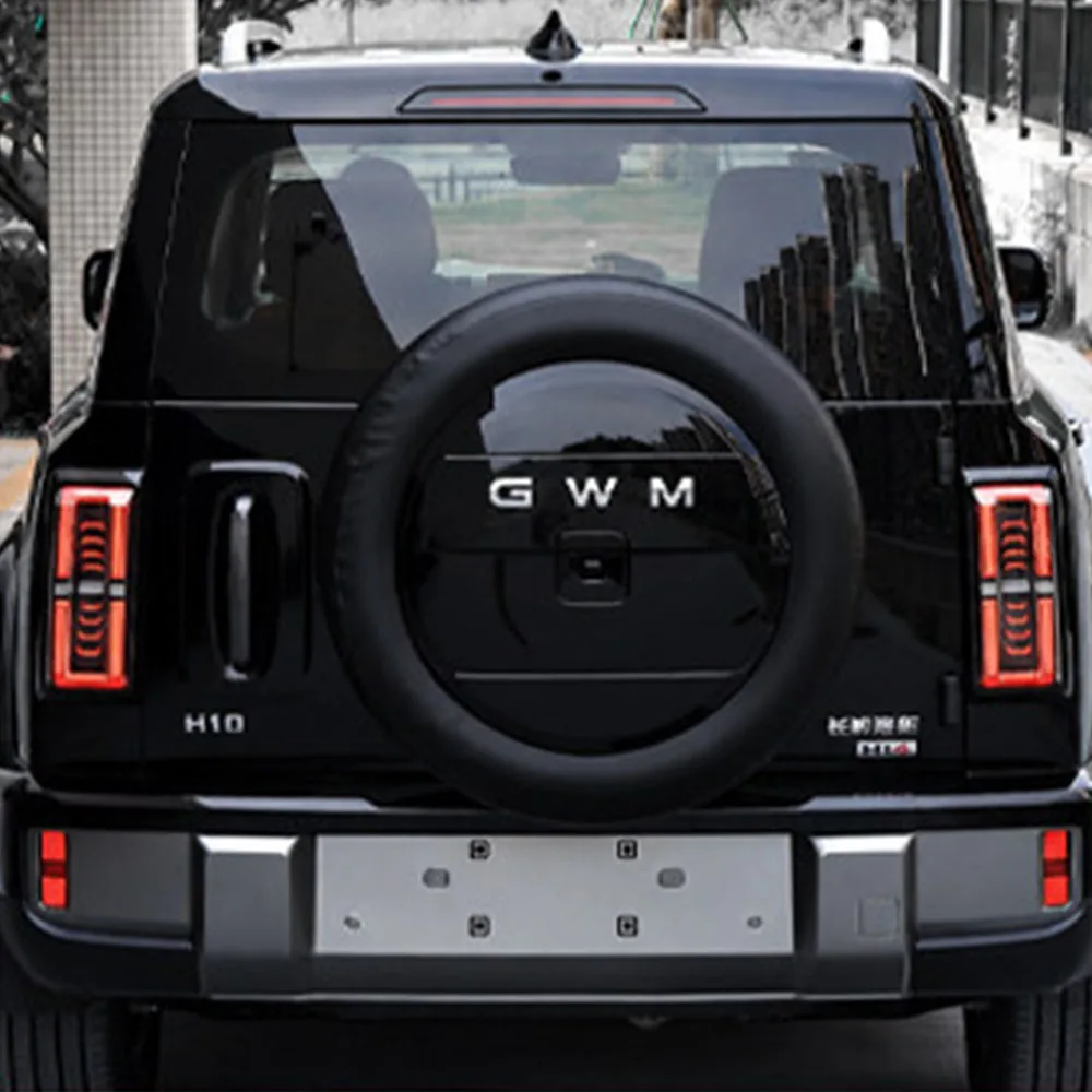 For GWM Haval H10 Car Spare Tire Cover Leather Version Thickened Rear Wheel Special Accessories And Supplies Modification