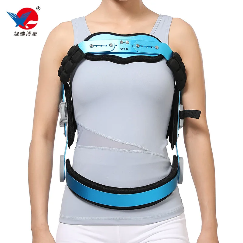 New Lumbar Support Adjustable Spinal Hyperextension Fixation Brace Vertebral Support Orthosis Hyper Extension Brace