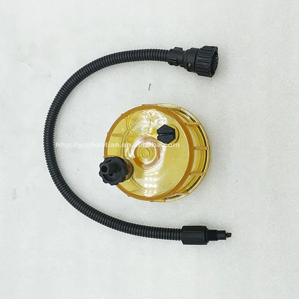 Excavator Oil Water separator  With Cap Bowl VOE11110737 filter cup 11110737 for Excavator EC210 EC460 EC360