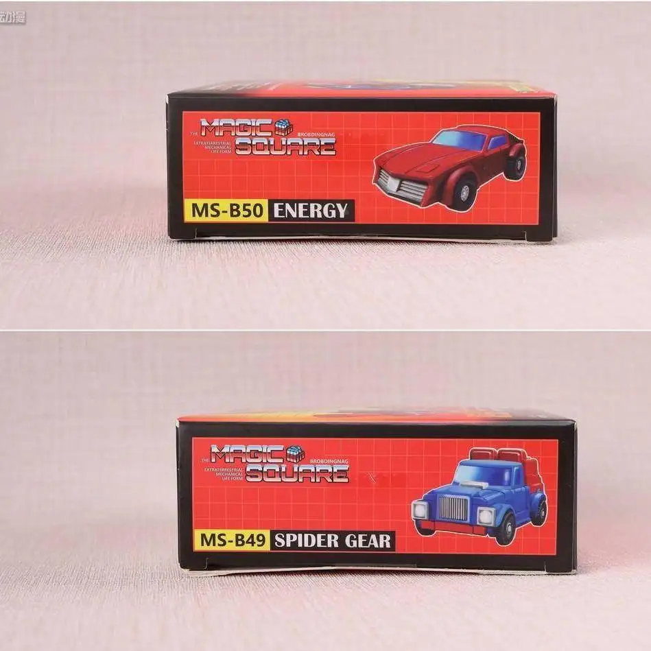 In Stock New Transformation Magic Square MS-B49 MS-B50 Small Scale Action Figures Model Collection Toys Gifts