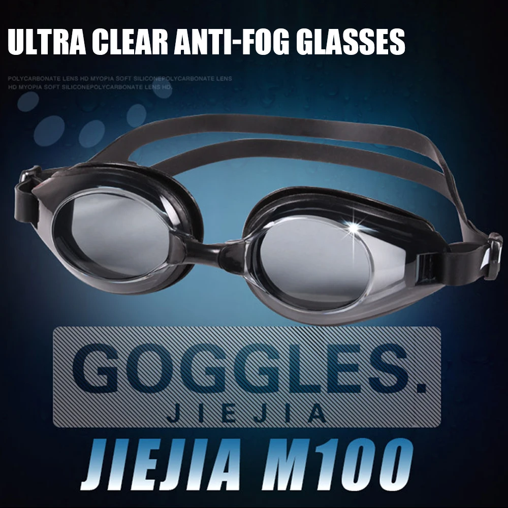 Waterproof And Anti-fog Silicone Swimming Goggles No Leaking Anti Fog Clear Wide View Swimming Pool Essential Equipment