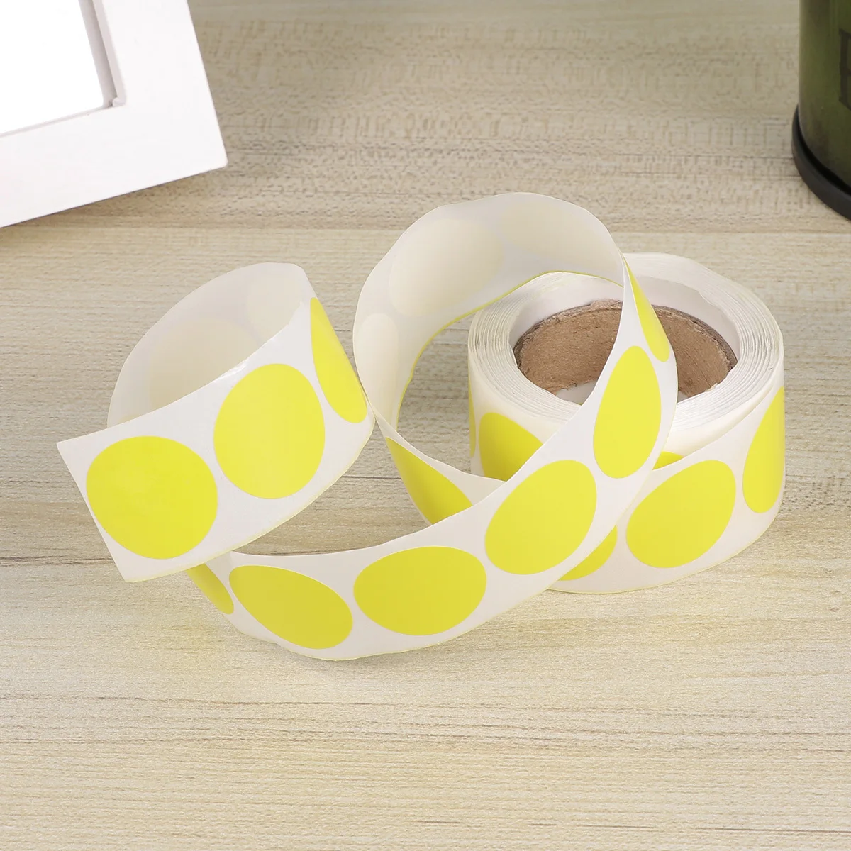 500 قطعة من ملصقات العلامات المزخرفة ملصق ملصق دائري لتغليف الهدايا وصناديق الجرار وإزالة دائمة ولا بقايا