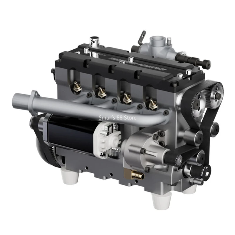 17.2cc In-line Four-cylinder Engine Model Nitro Internal Combustion Four Stroke Water Cooled Engine Model Electric Start L4-172