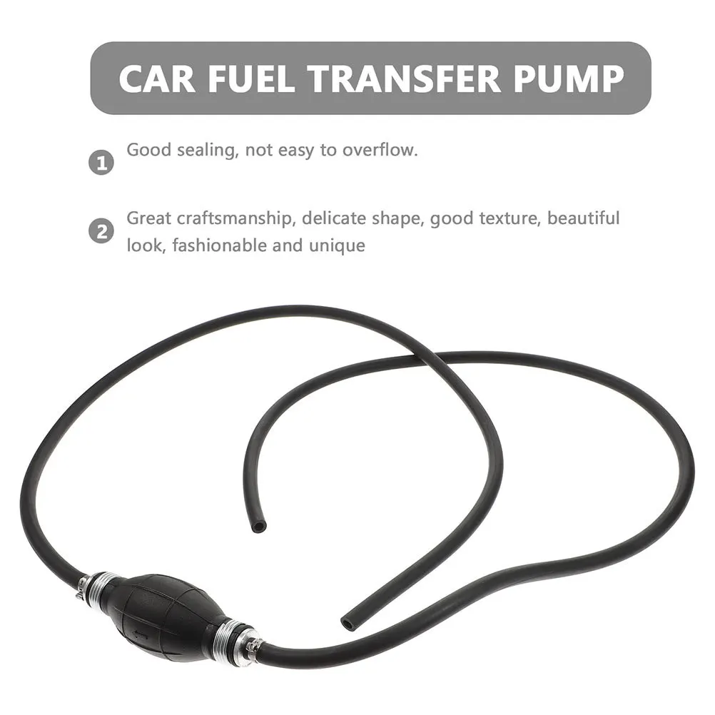 

Manual Fuel Transfer Portable Siphon Hose For Car Boat Durable Water Pump Gas Siphon Hand Operated Fuel Tube Pump